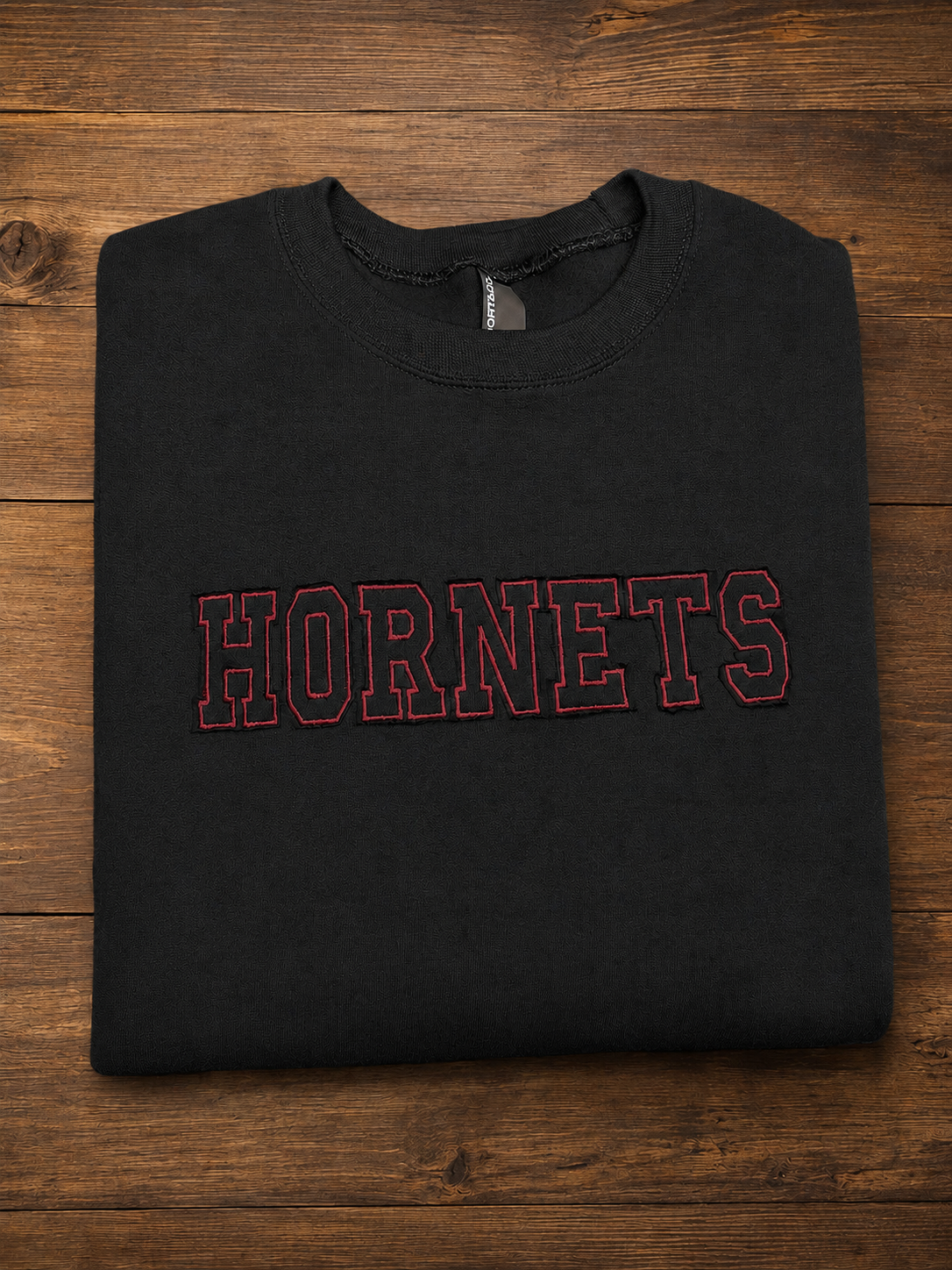 Hornets Embroidered Crewneck Sweatshirt
