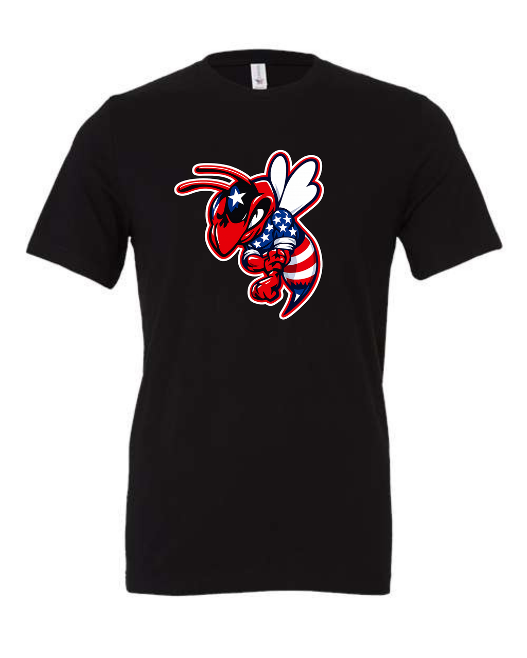 Patriot Hornet American Flag T-shirt