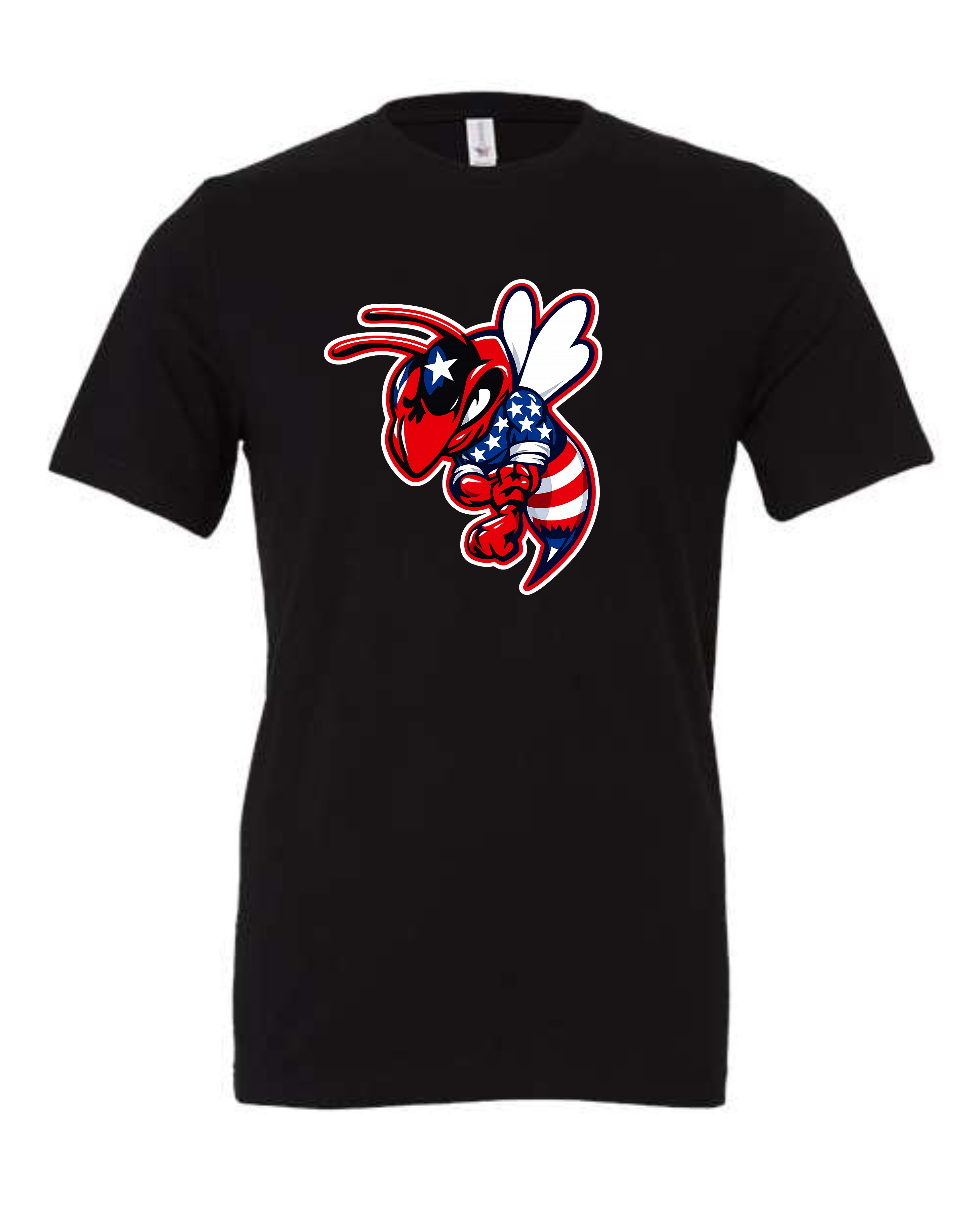 Patriot Hornet American Flag T-shirt