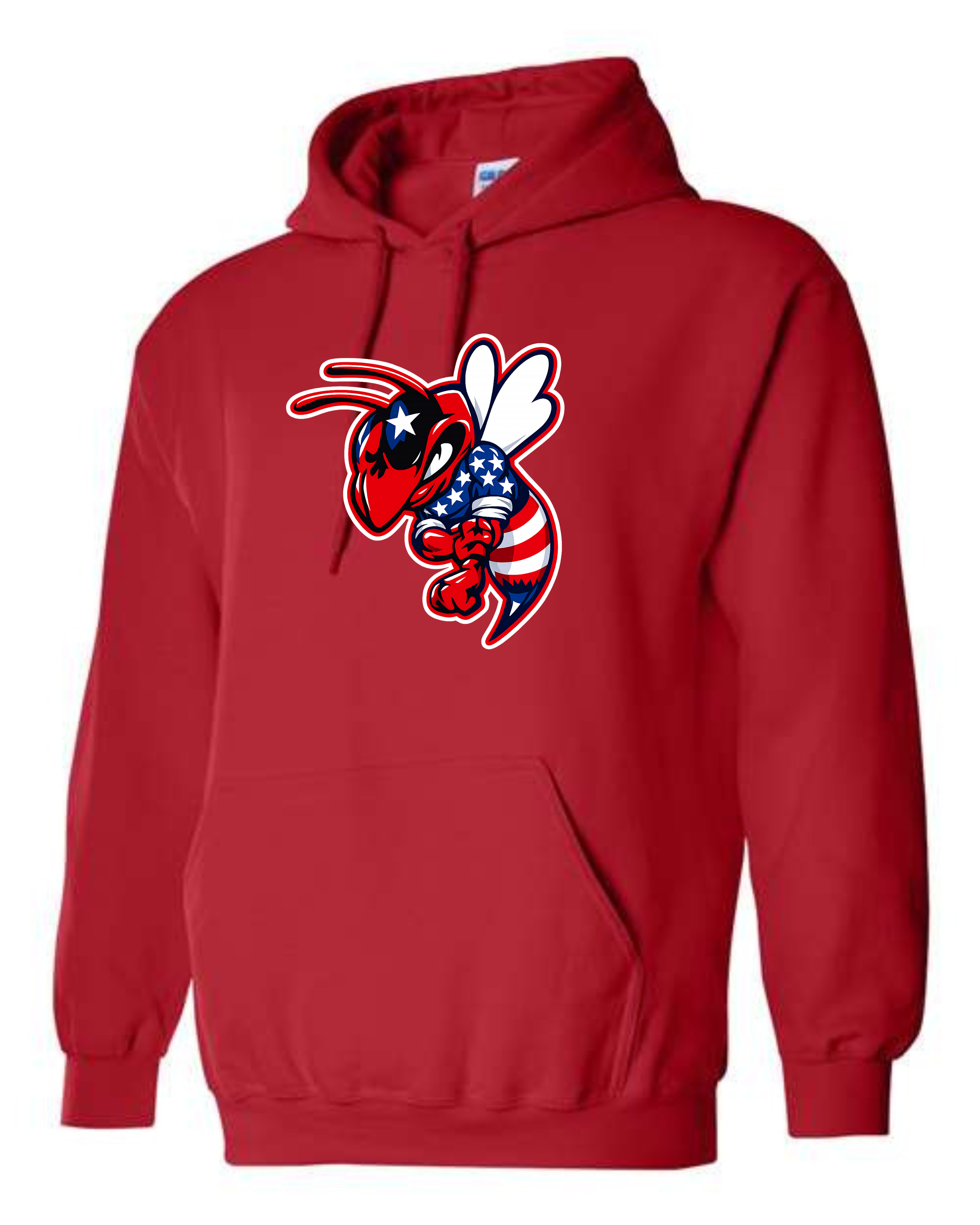 Patriot Hornet American Flag Sweatshirt