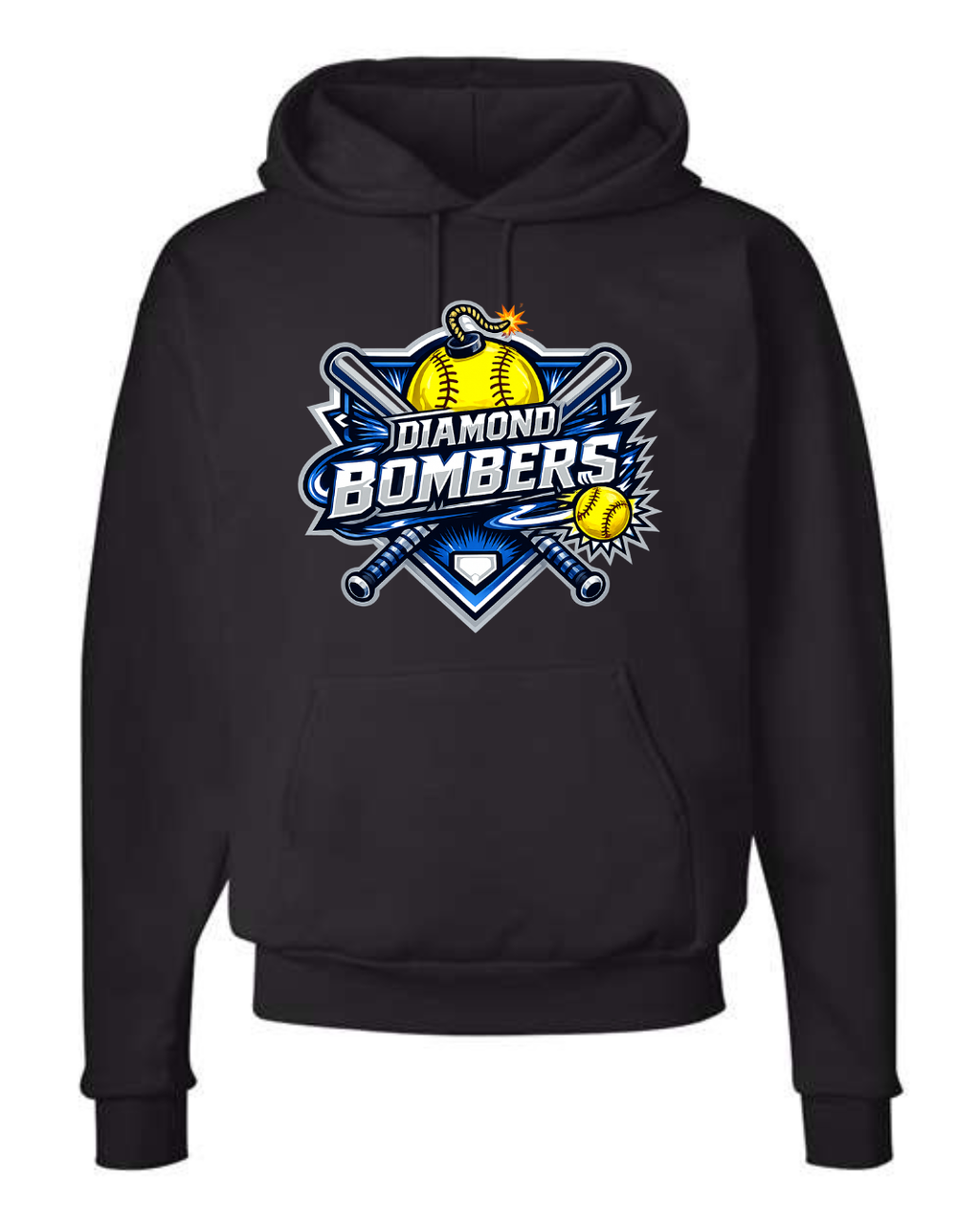 Diamond Bombers Custom Hoodie 💣🥎