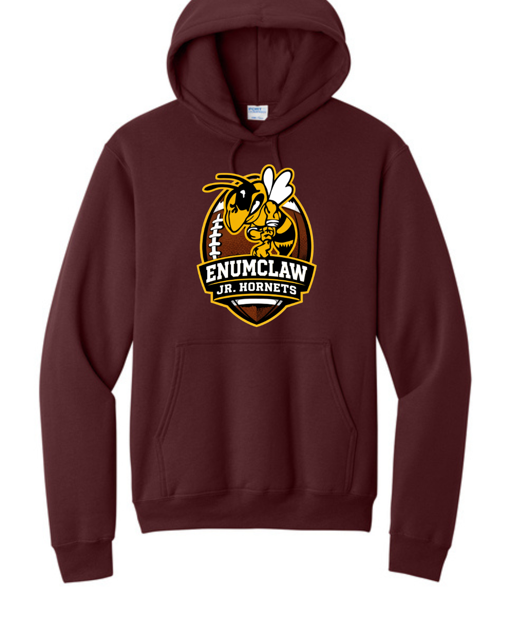 Custom Hornets Football Hoodie 🐝 🏈