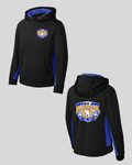 Adult/Youth Fleece Colorblock Hooded Pullover