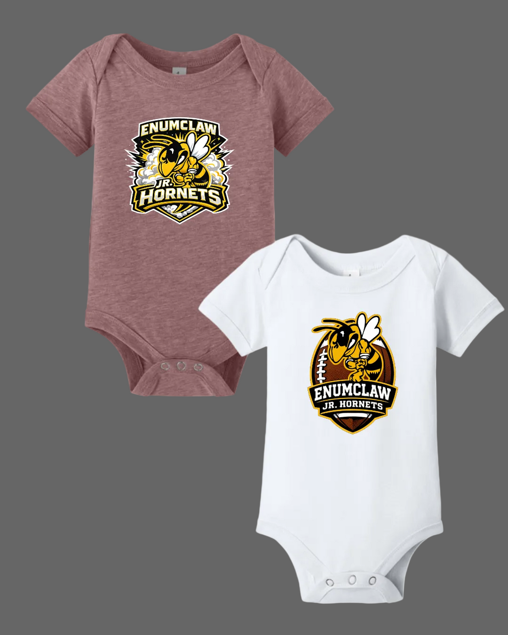 Enumclaw Jr. Hornets Baby Onesie 🐝