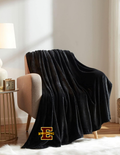 Wrestling Embroidered Fleece Blanket