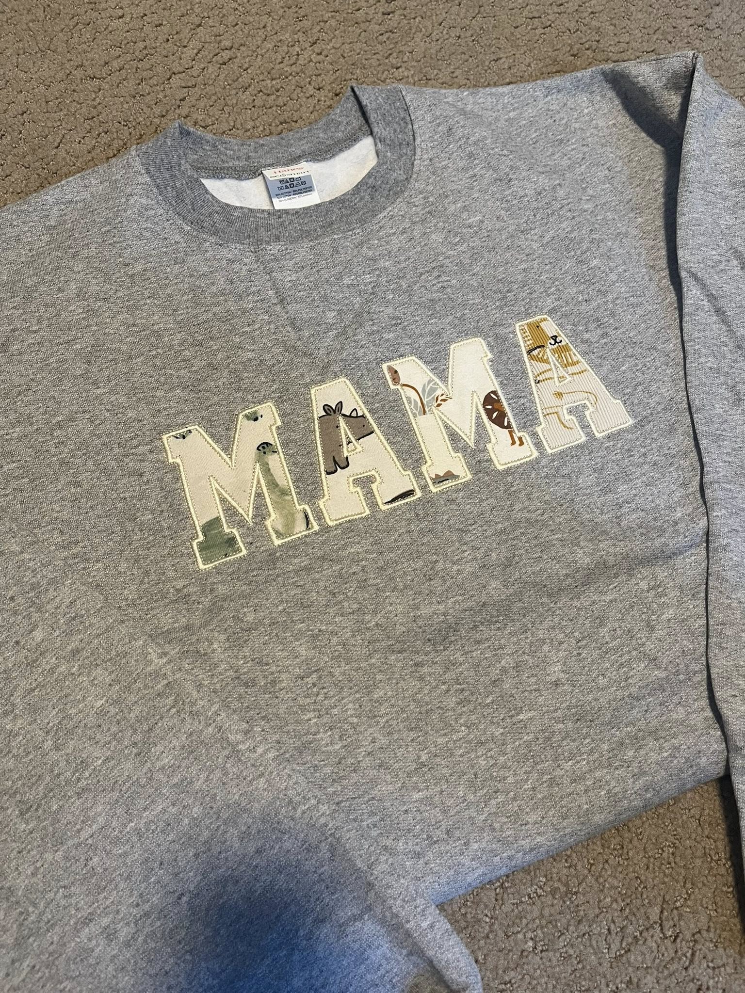 Custom Keepsake MAMA Crewneck 🤍