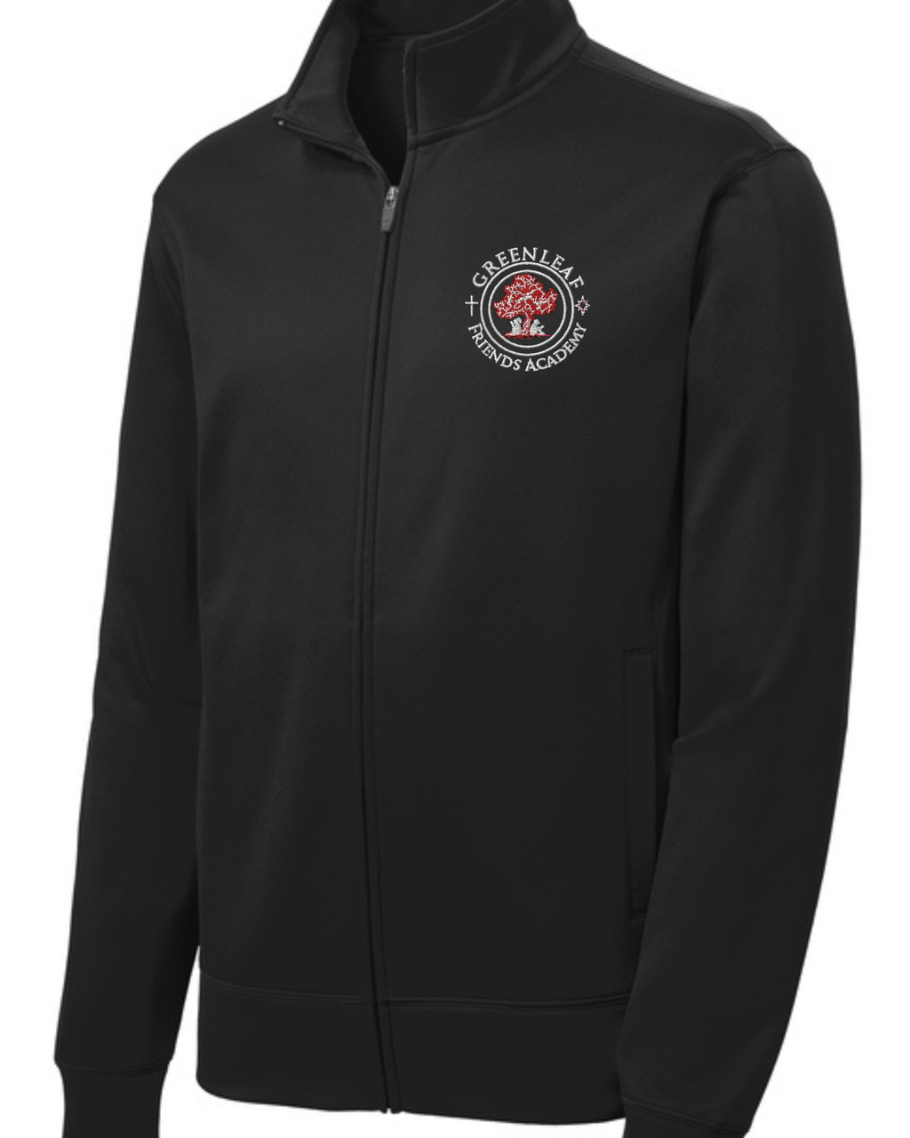 Sport-Tek Men's Sport-Wick Fleece Full-Zip Jacket