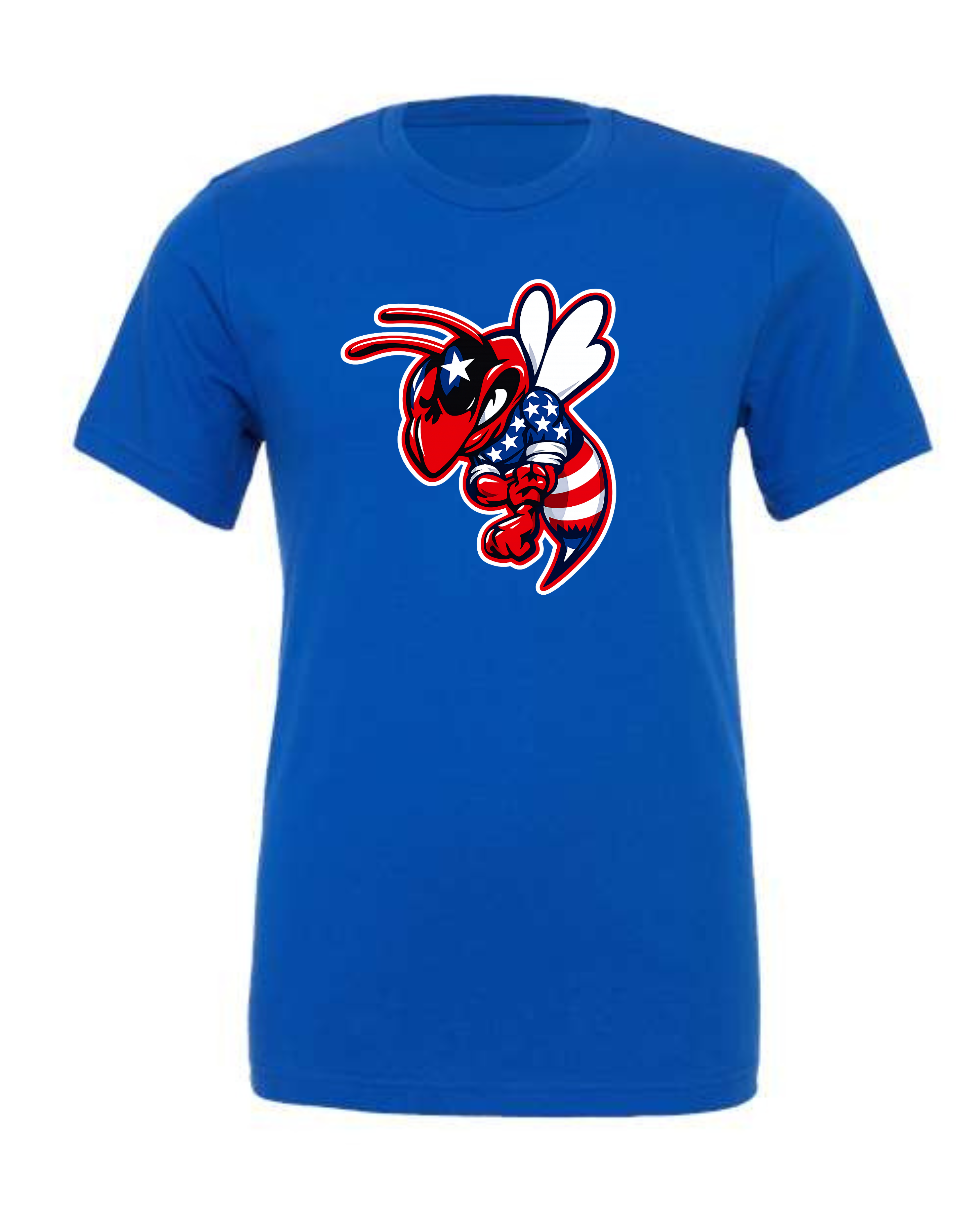 Patriot Hornet American Flag T-shirt
