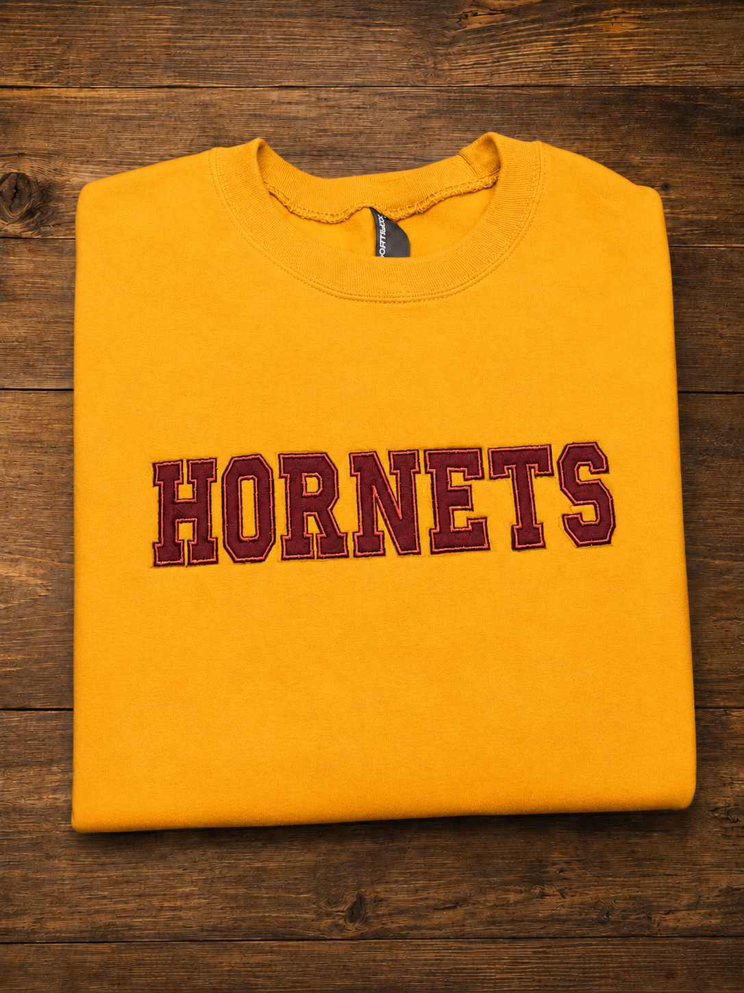 Hornets Embroidered Crewneck Sweatshirt