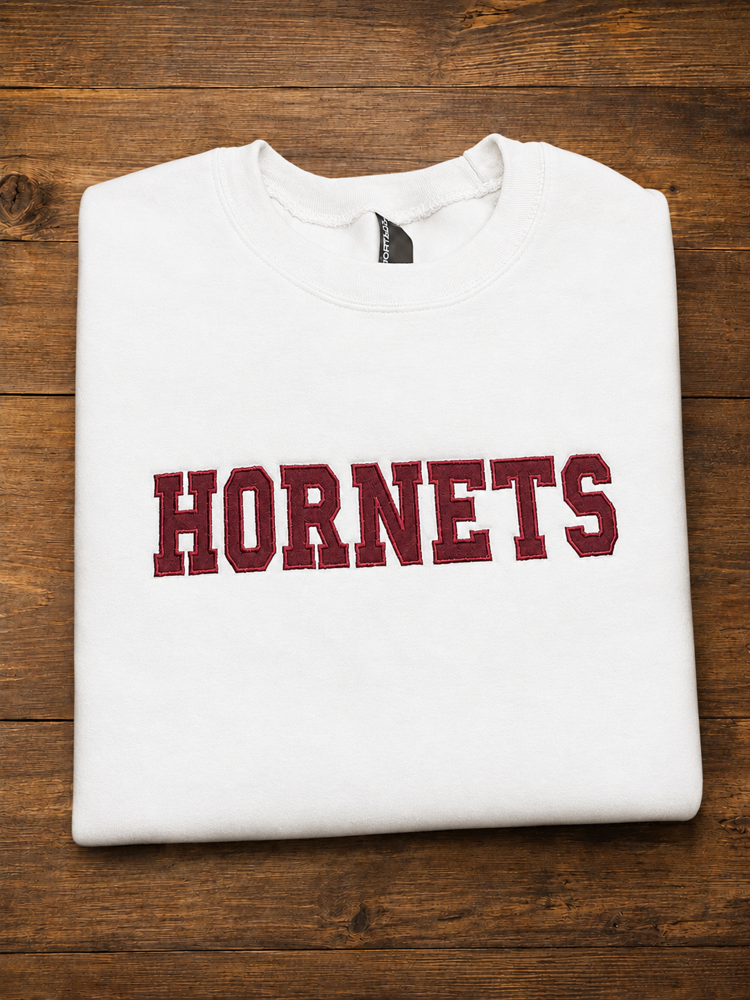 Hornets Embroidered Crewneck Sweatshirt