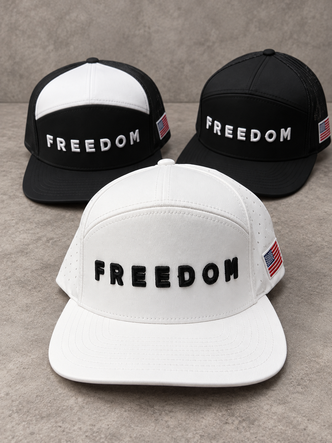 FREEDOM Embroidered Hats 🇺🇸