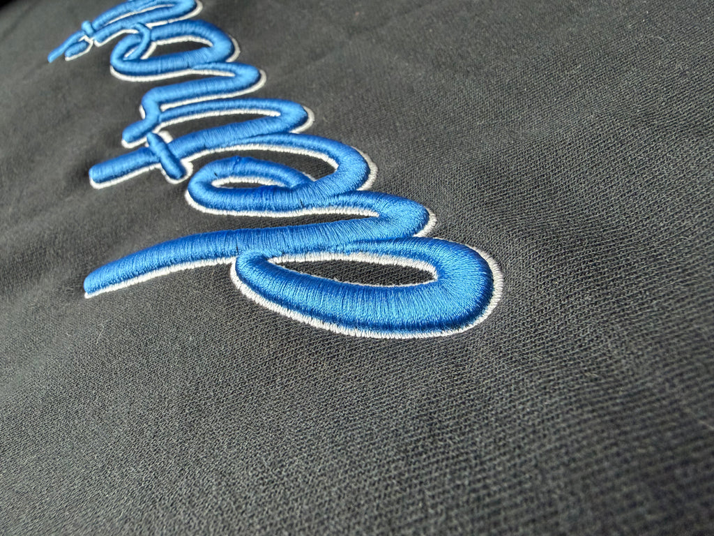 Detroit Lions Puff Embroidered Crewneck