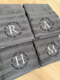 Personalized Monogram Bath Towel